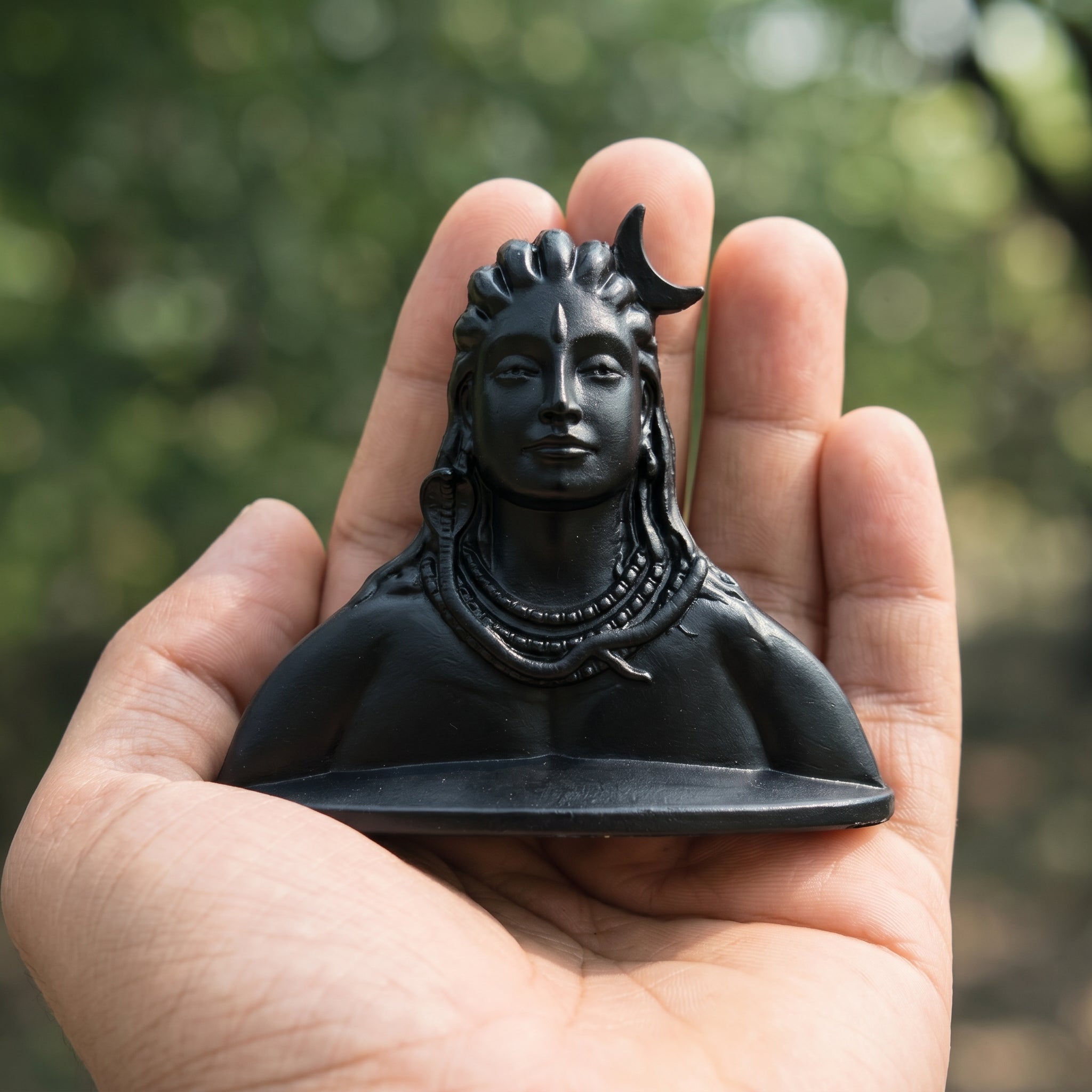 ✨ Adiyogi Black Edition Divine Wisdom Murti ✨