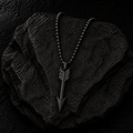 🏹 Shadow Arrow Pendant Necklace