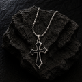 ✝️ Midnight Cross Pendant Necklace