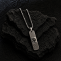 🕉️ Divine Om Textured Pendant Necklace