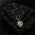 🌾 Fortune Coin Pendant Necklace