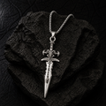 ⚔️ Shadow Blade Pendant Necklace