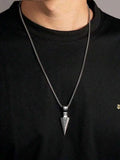 ⚡ Shadow Arrow Pendant Necklace